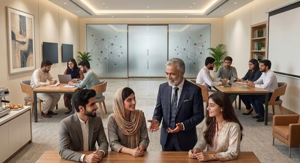 Community of students and professionals networking